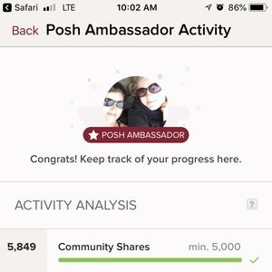 🎉🥂Yay! I’m a Posh Ambassador! 🥂🎉